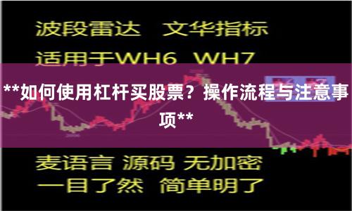 **如何使用杠杆买股票？操作流程与注意事项**